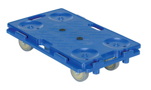 Vestil PCS 1626 interlocking plastic dolly 16 x 26