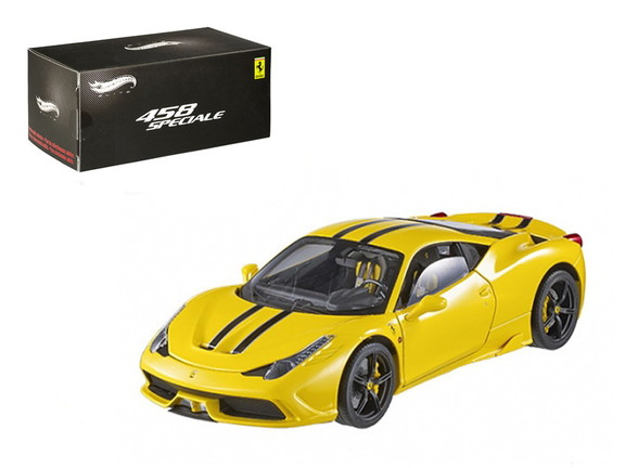 Hot wheels BLY46  Ferrari 458 Italia Speciale Yell...