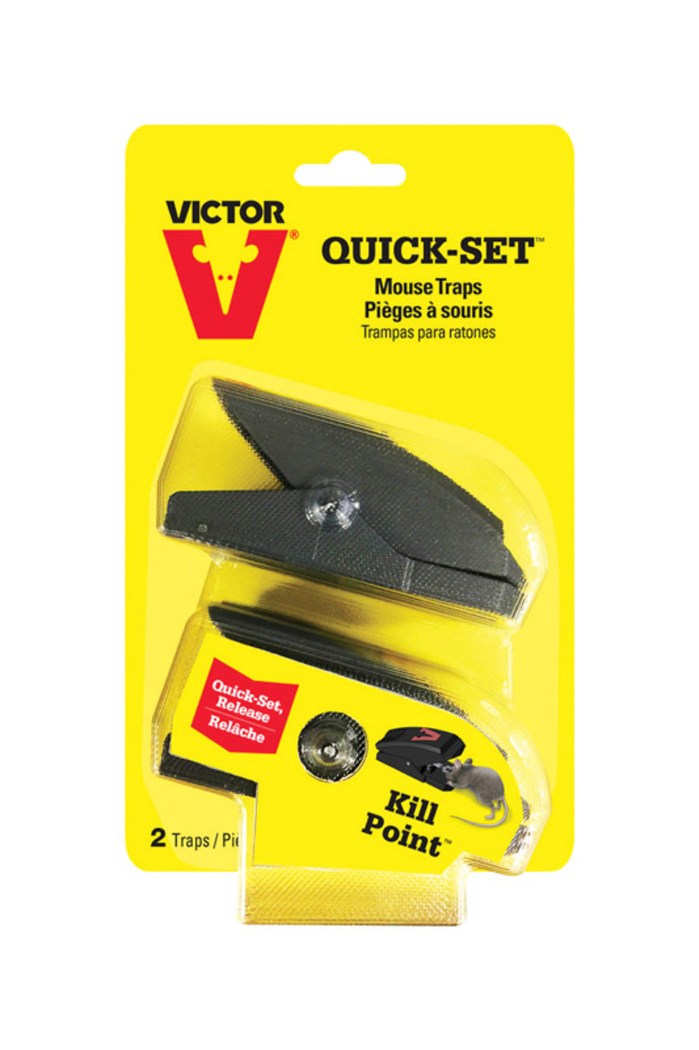 QUICKSET MOUSE TRAP 2PK