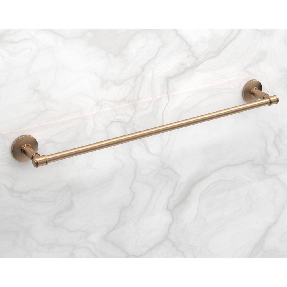 Glacier Bay Parsons 24 in. Towel Bar Brushed Gold BTH-024-226-BG