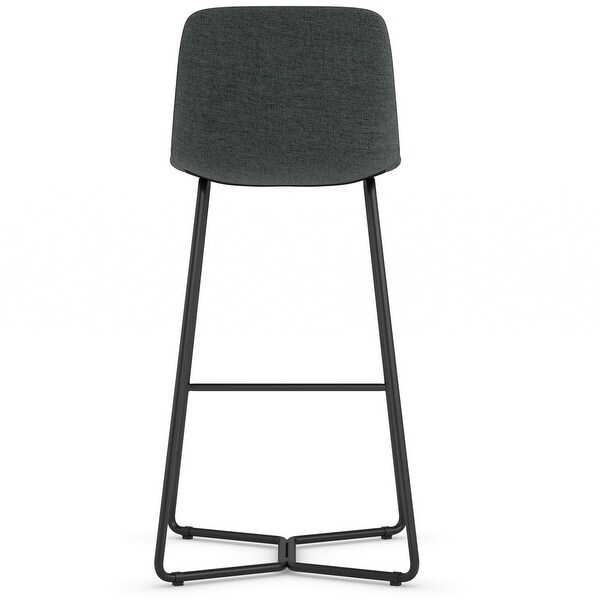 WYNDENHALL Bogart Contemporary Bar Stool (Set of 2)