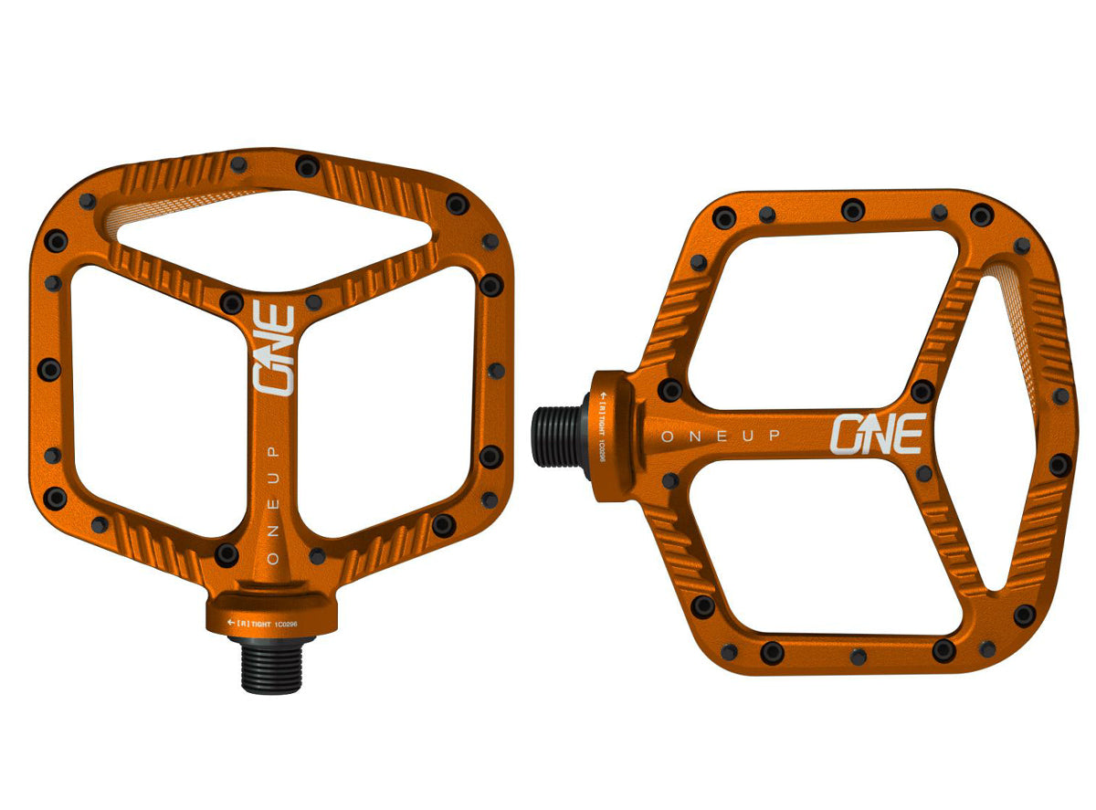 OneUp Aluminum Platform Pedals - Orange