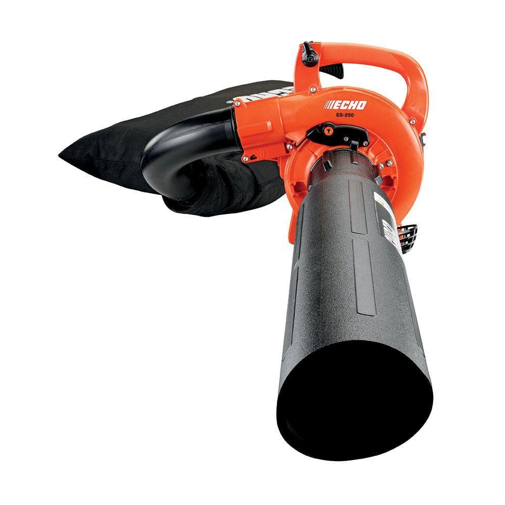 ECHO 165 MPH 391 CFM 25.4 cc Gas 2-Stroke Handheld Leaf Blower Shred N Vac ES-250AA