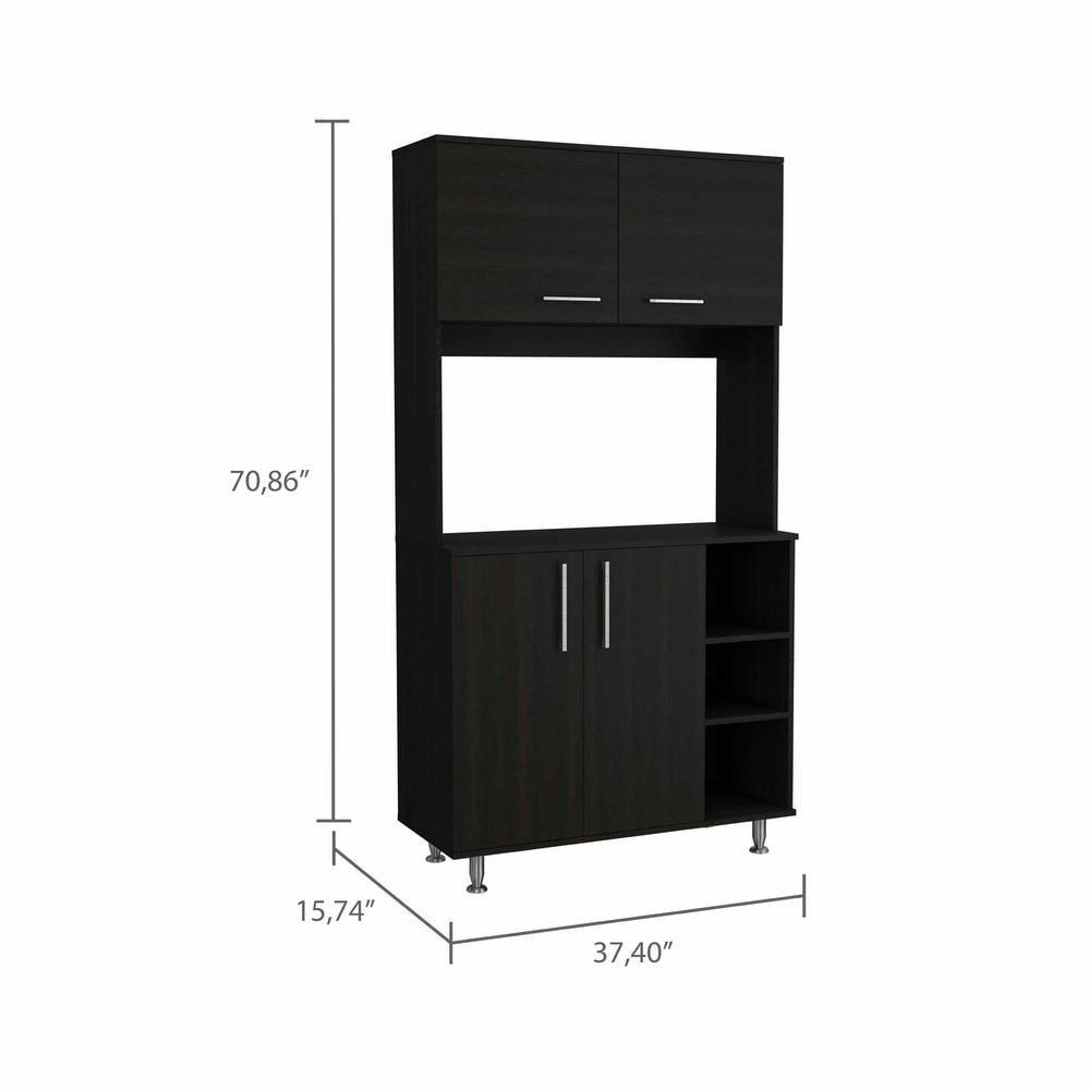 Sedona Black Kitchen Cabinet