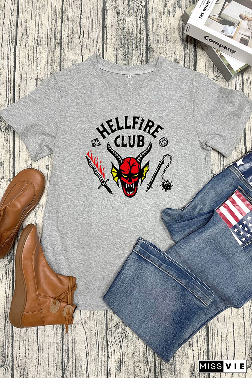 Hellfire Club Graphic Tee Wholesale