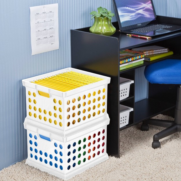 Storage Crate White