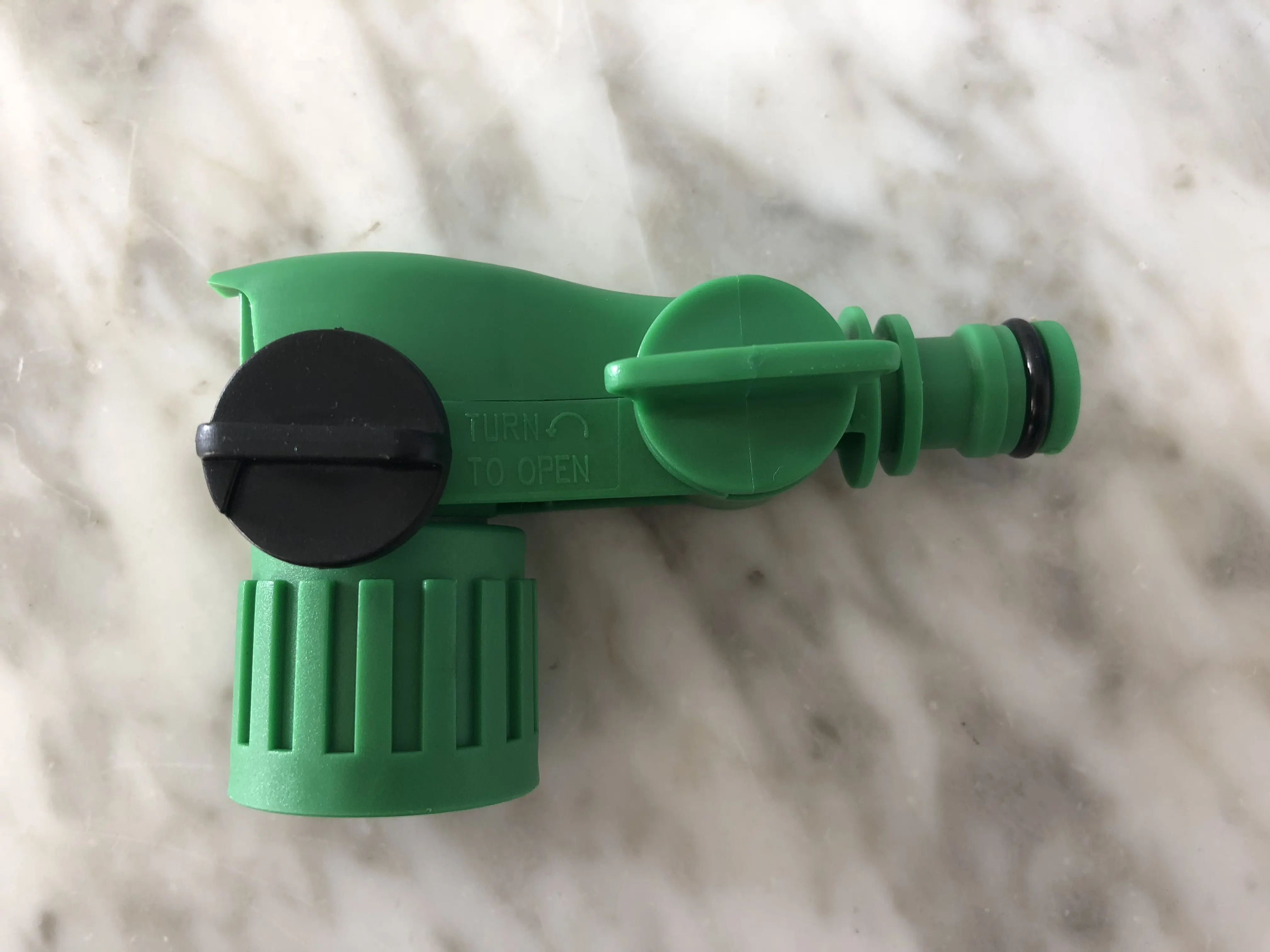 Insecticide garden hose end sprayer attachment