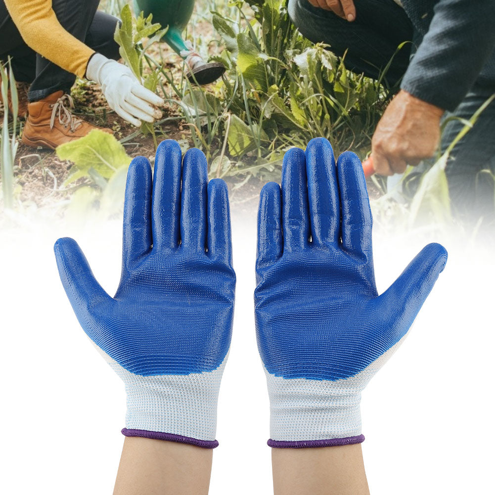 Working Gloves, Labor Gloves Safe Flexible Skin Friendly Ergonomic  For Worker For Garden Cleaning For Agricultural Horticulture