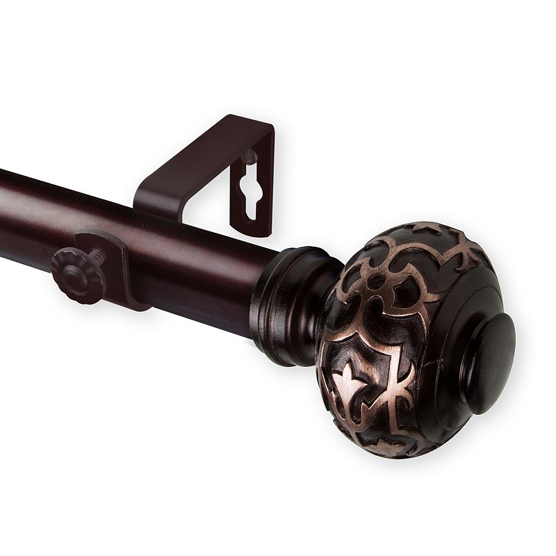 Rod Desyne Maple Curtain Rod