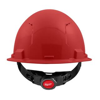 MW BOLT Red Type 1 Class C Front Brim Vented Hard Hat with 4-Point Ratcheting Suspension (10-Pack) 48-73-1208X10