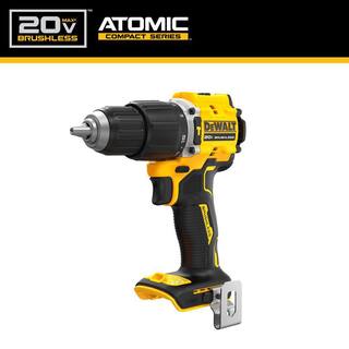 DW ATOMIC 20-Volt MAX Brushless Cordless 12 in. Hammer Drill (Tool-Only) DCD799B