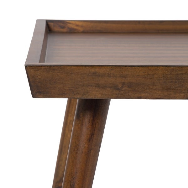 Kate and Laurel Eastmont Rectangle Wood Side Table - 16x22x22