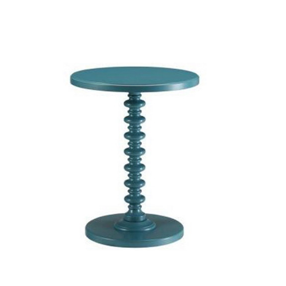 Benzara BM157295 Astonishing Side Table With Round...