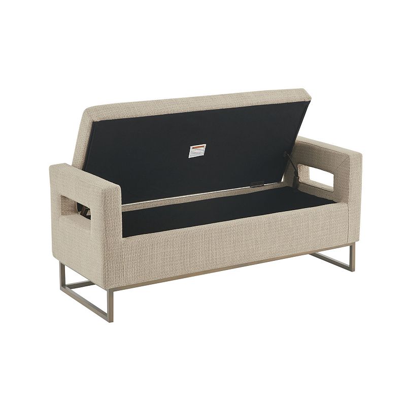 Madison Park Maye Storage Ottoman