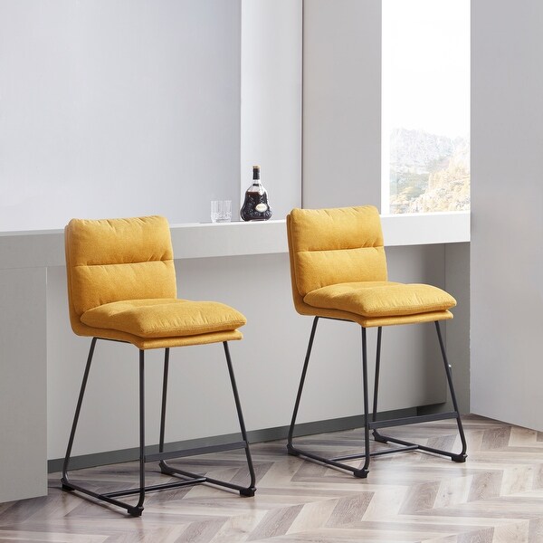 Corvus Carson 26-inch Contemporary Counter Stools (Set of 2)