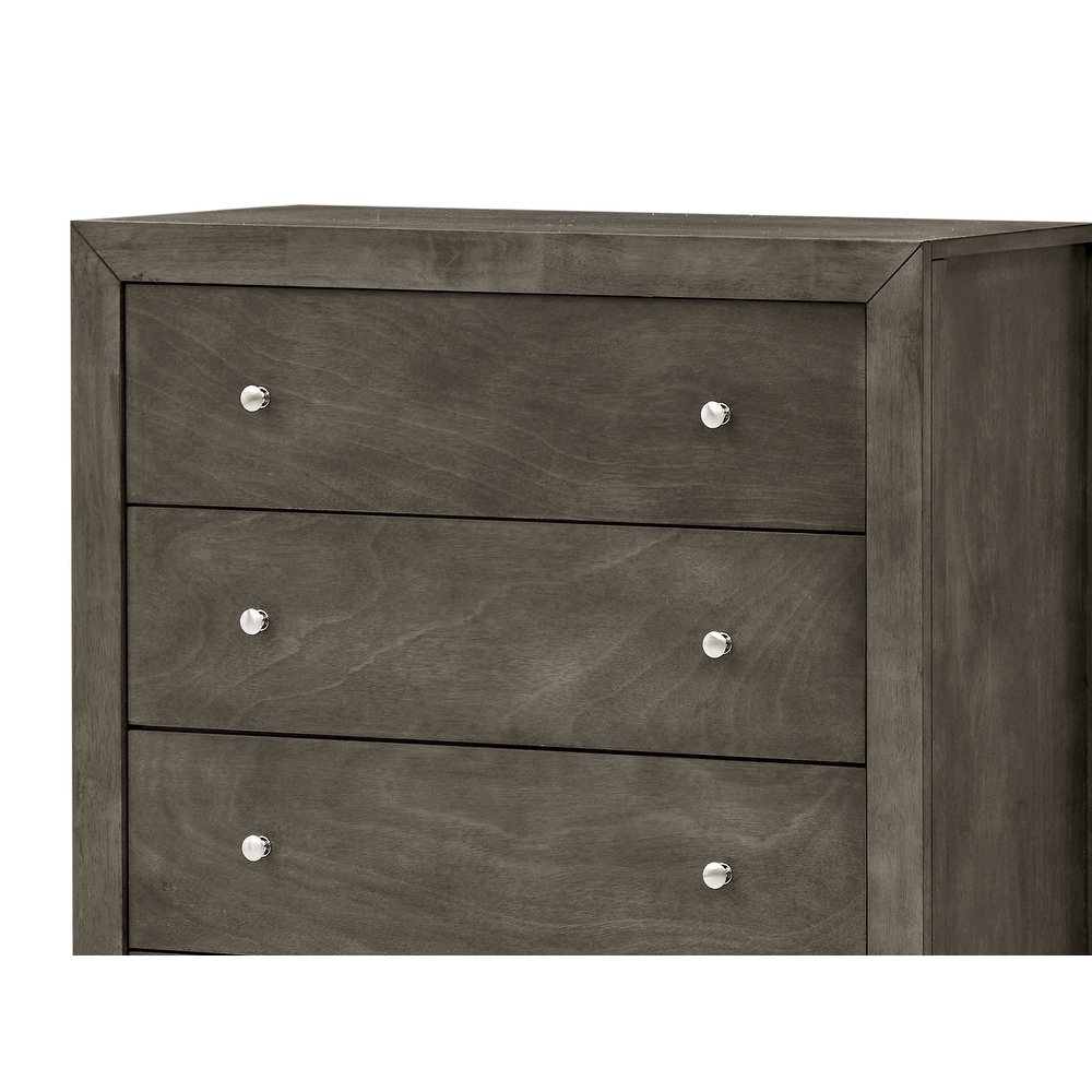 Burlington 5 Drawer Chest of Drawers (34 in L. X 17 in W. X 48 in H)