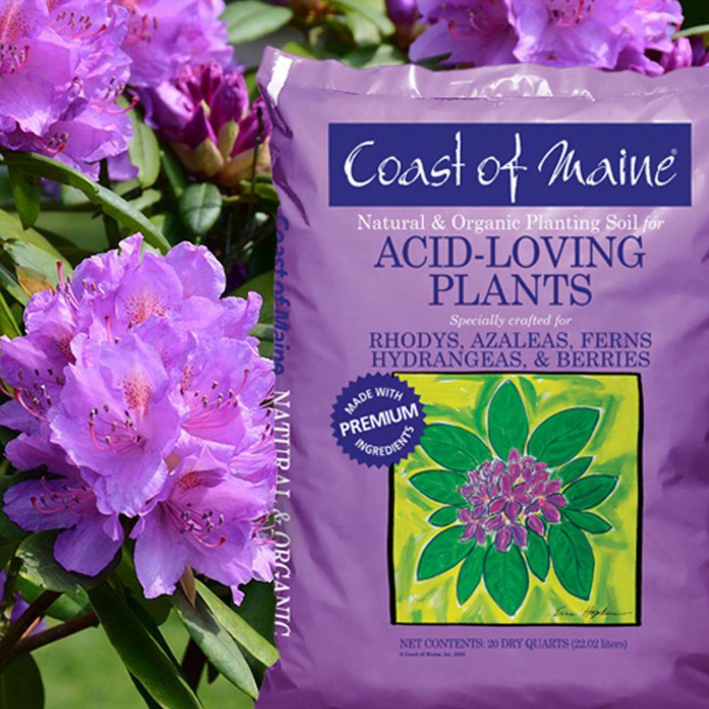 Coast of Maine 20 qt. Organic Natural Potting Soil for Acid Loving Plants (2-Pack) 2 x 1cbRFS20QT