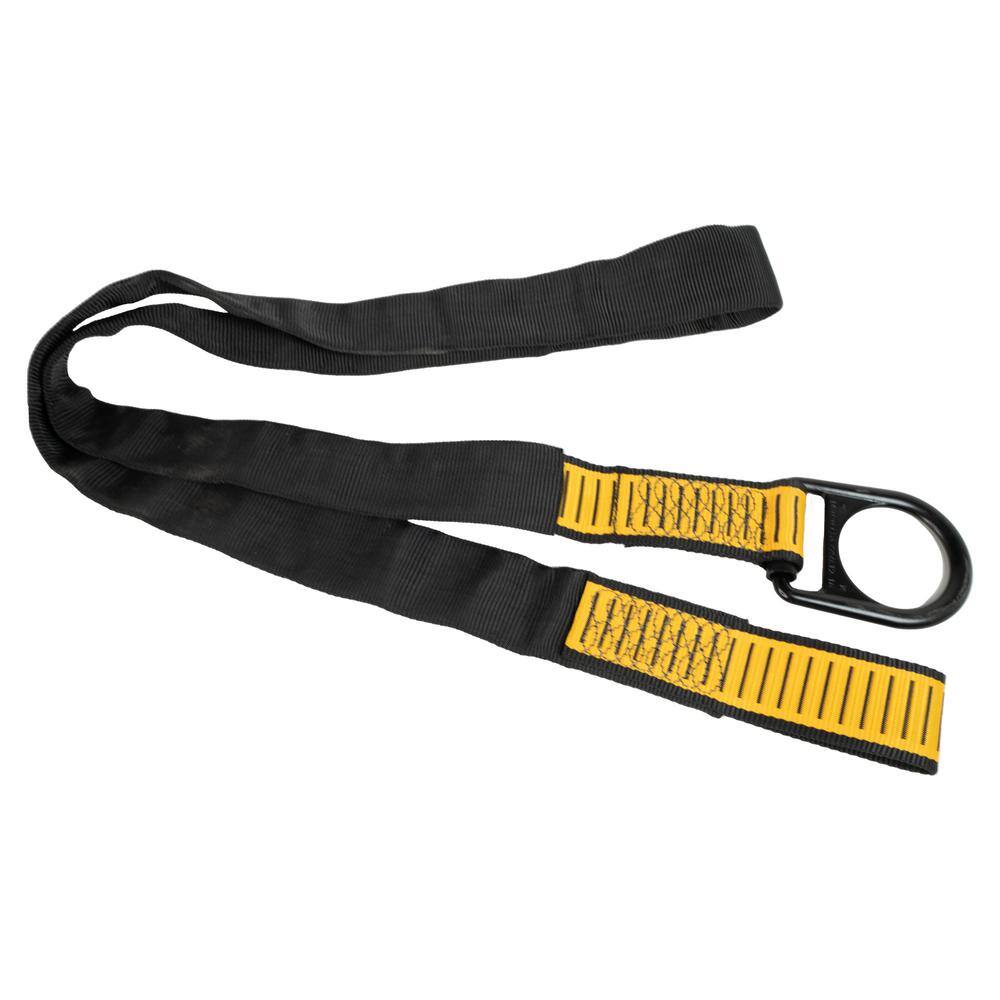 DW 6 ft. Concrete Anchor Strap - D-Ring One End And Web Loop Other End DXFP812006