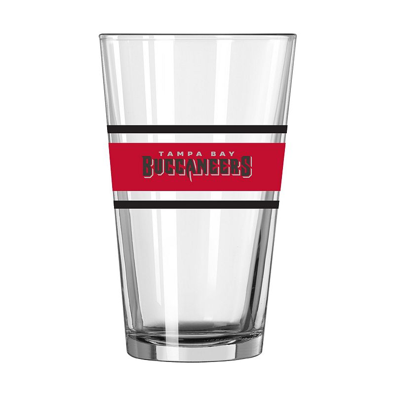 Tampa Bay Buccaneers 16oz. Team Wordmark Game Day Pint Glass