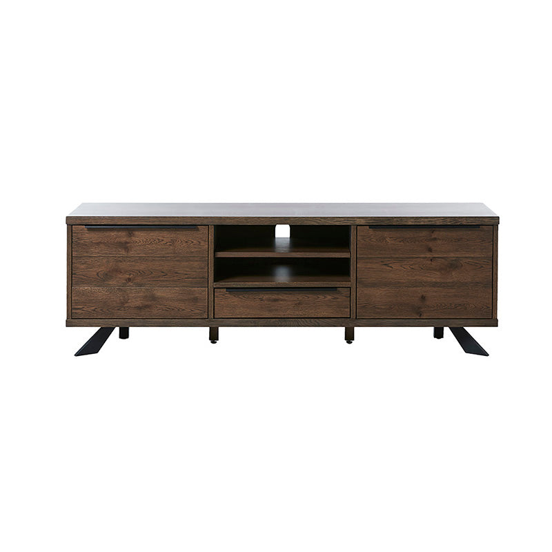 ARNO Entertainment TV Unit 170cm - Brown & Black