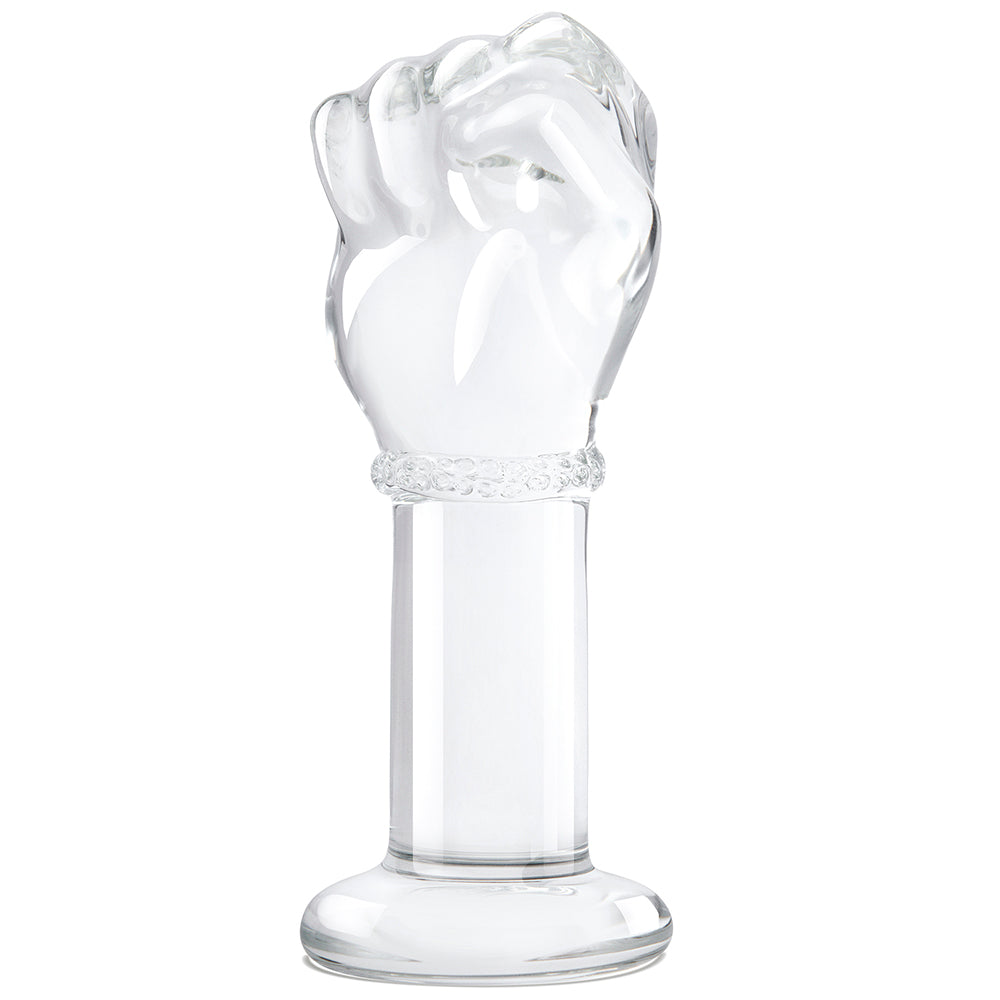 gläs 5 Inch Glass Fist Butt Plug