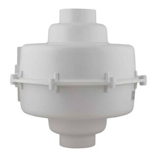 RadonAway GP501C 3 in. Inlet and Outlet Inline Radon Fan in White with 3.8 in. Maximum Operating Pressure 23005-1