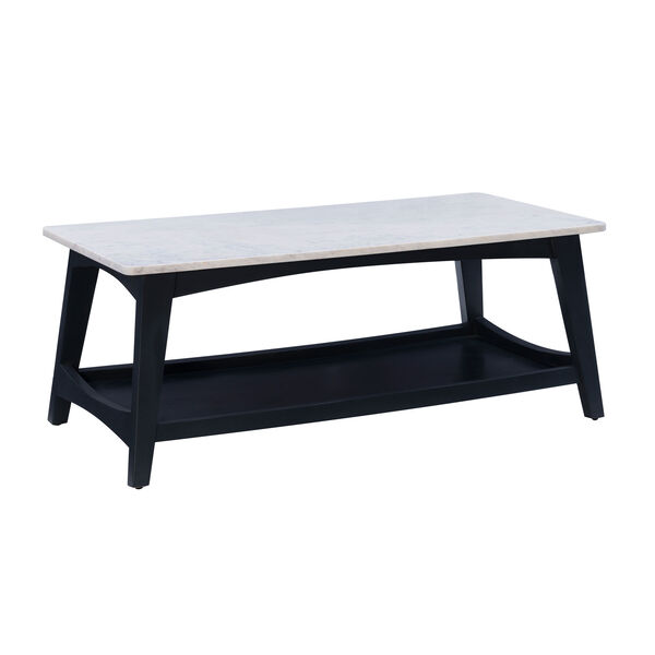 Etta Black Marble Coffee Table