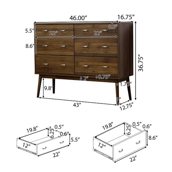 Curtisian 6 Piece Bedroom Set by Christopher Knight Home - - 36409489