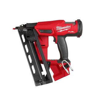 MW M18 FUEL 18-Volt Lithium-Ion Brushless Cordless Gen II 16-Gauge Angled Finish Nailer (Tool-Only) 2841-20