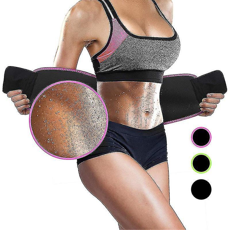 Women Waist Er Belt Trimmer Sweat Sr Fat Burner Fitness 1pcs--l