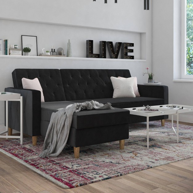 Liberty Sectional futon With Storage Cosmoliving By Cosmopolitan