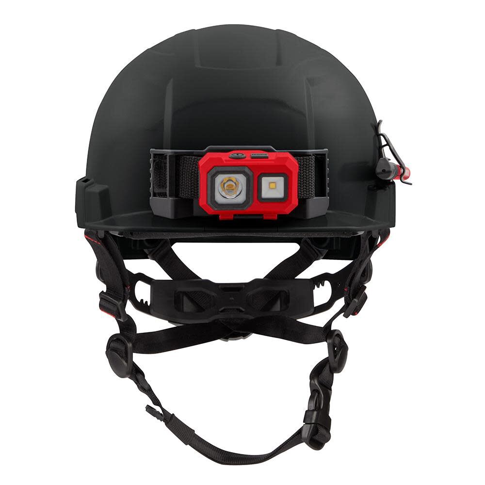 Milwaukee Black Front Brim Helmet with BOLT Class E 48-73-1331 from Milwaukee