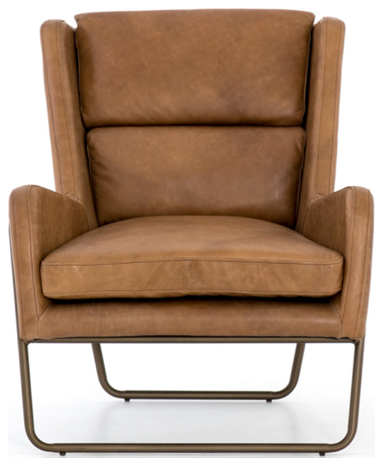 Wilbert Living Chair   Industrial   Armchairs And Accent Chairs   by Marco Polo Imports  Houzz