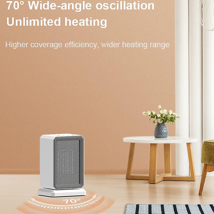 Fan Heaters Electric Heaters Space Heater Small Desktop Ptc Heater Shaking Head Silent 1500w