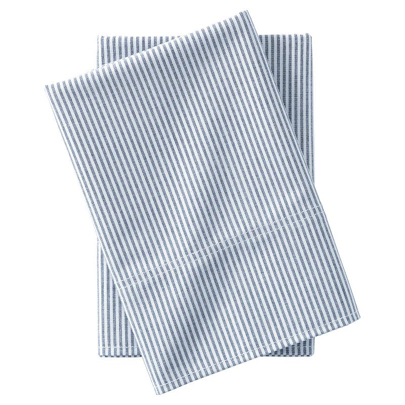 Lands' End Oxford Stripe Sheet Set