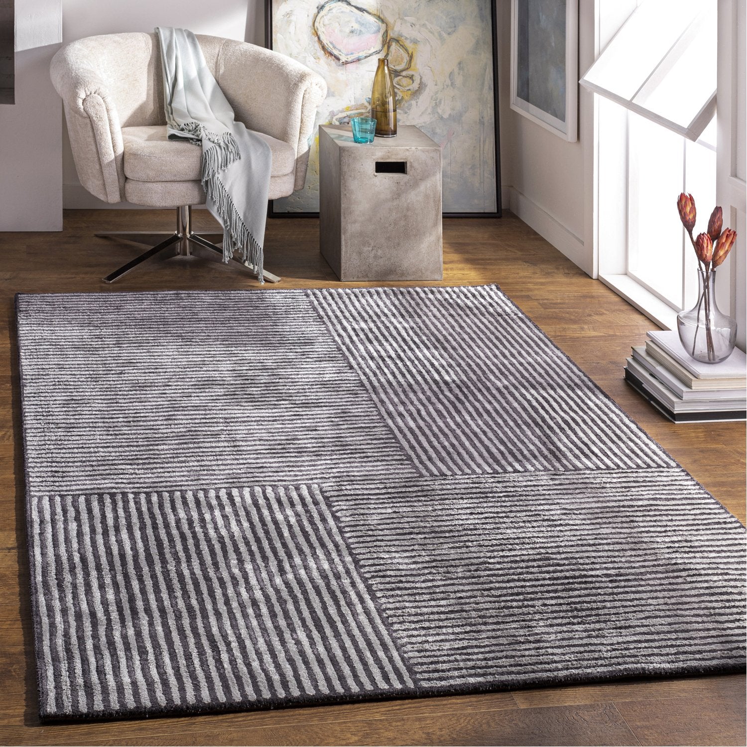 Quartz Hand Tufted Rug