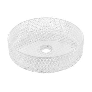 Swiss Madison Cache 15.75 in. Glass Round Vessel Sink SM-VS320