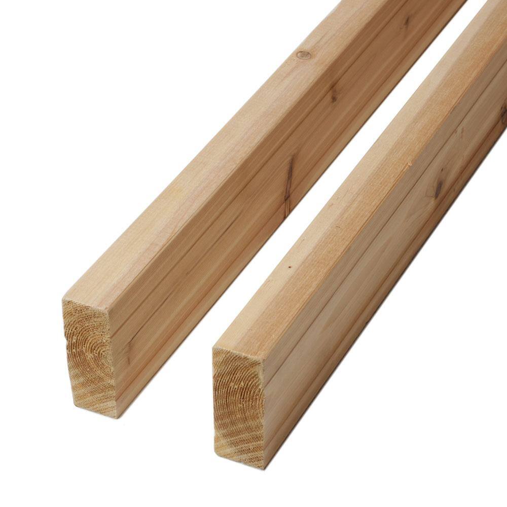 ProWood 6 ft. Cedar Rail Kit with B2E Balusters 447167