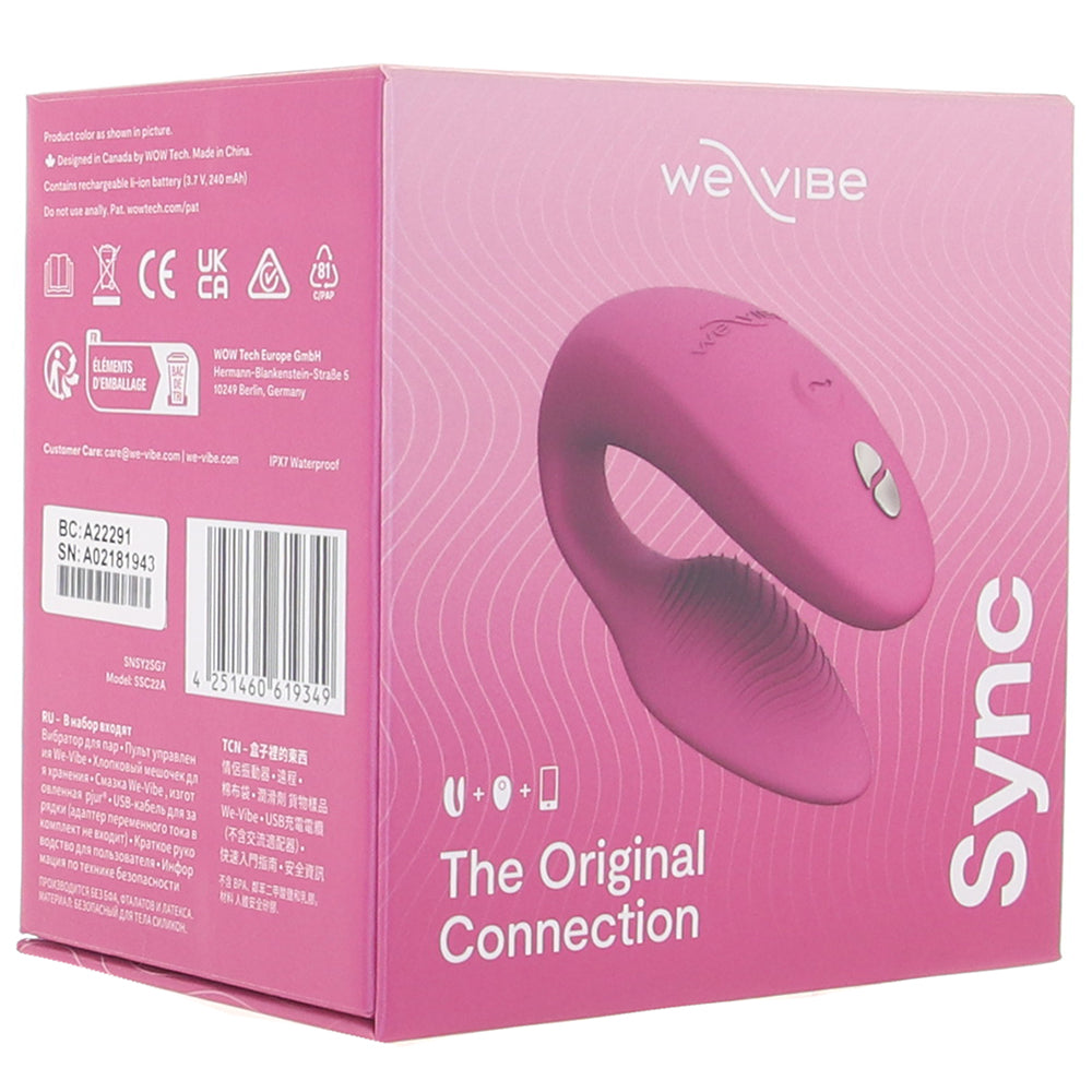 We-Vibe Sync Couple's Vibe in Rose