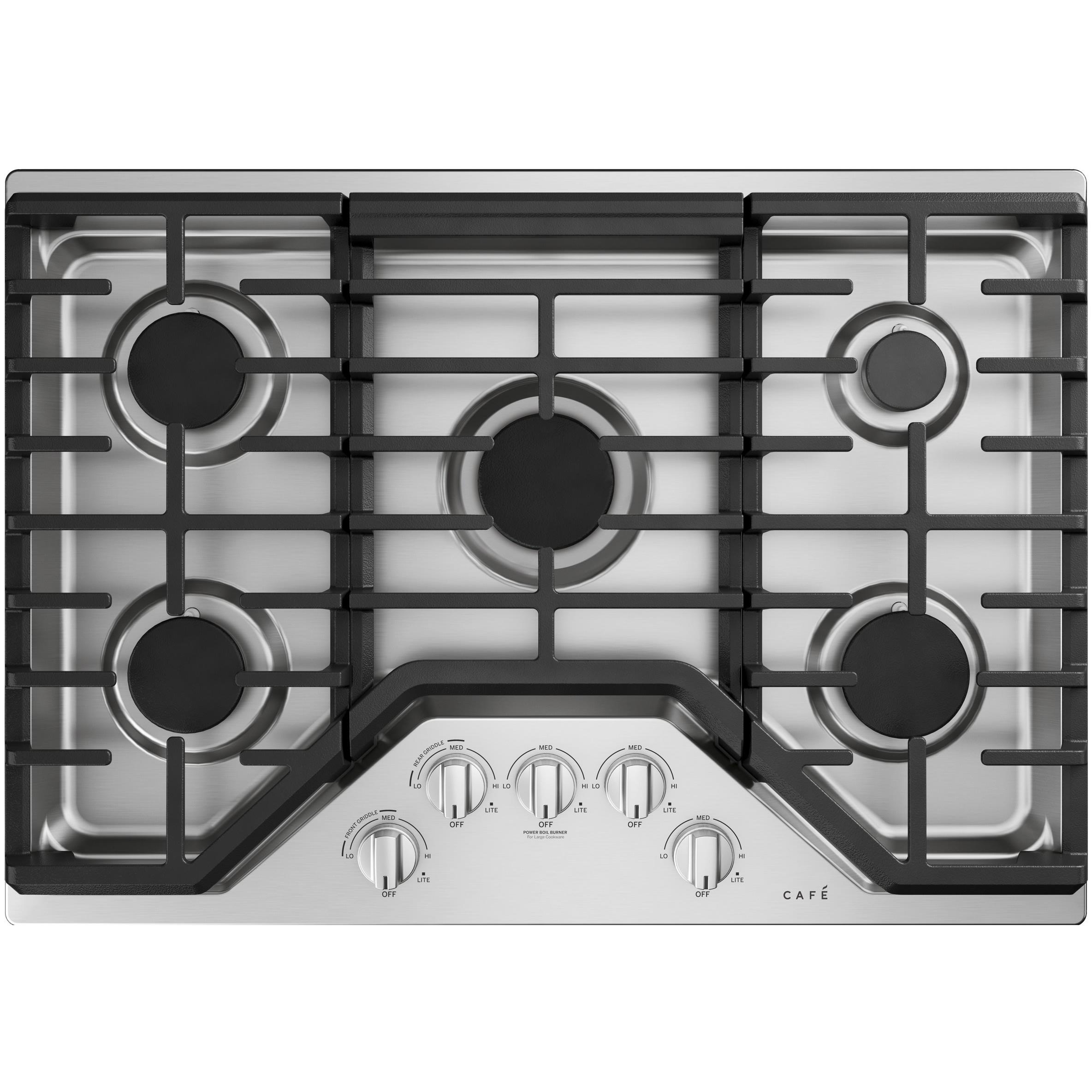 Café 30-inch Built-In Gas Cooktop CGP70302NS1