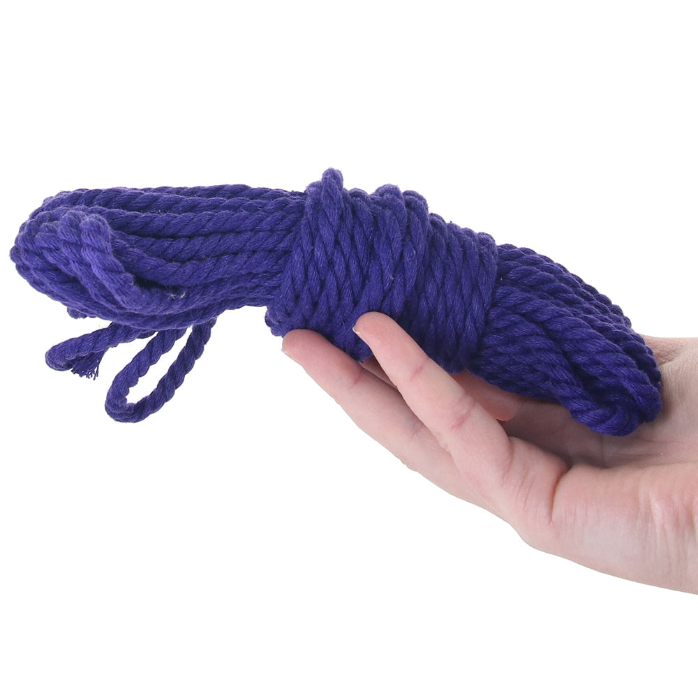 Merci Bind & Tie Hemp 30ft Bondage Rope in Purple