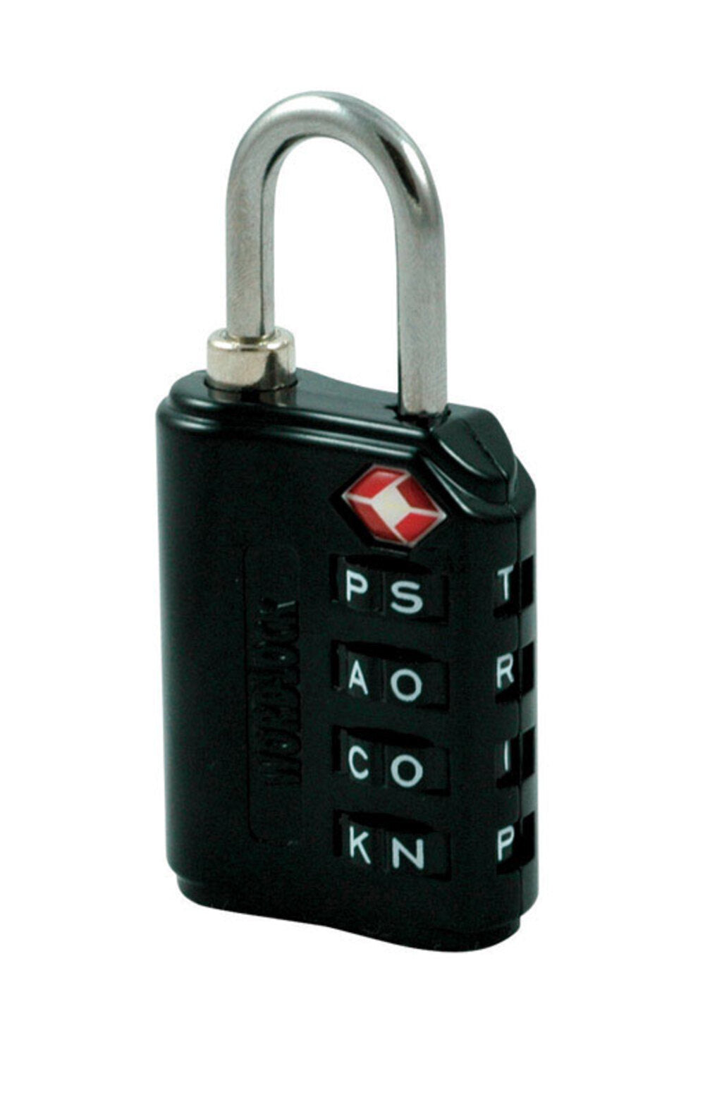 LUGGAGE LOCK 4 DIAL BLK