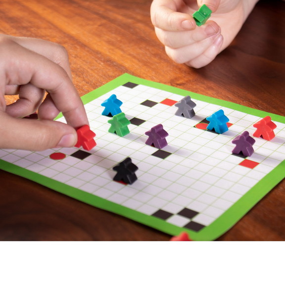 Brybelly Plastic Meeples  100 pack