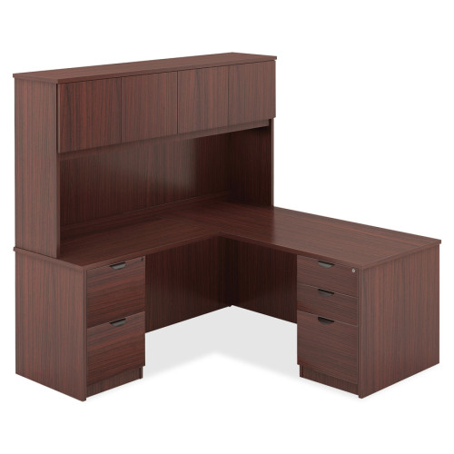 Lorell Prominence 2.0 Mahogany Laminate Hutch (PH7239MY)