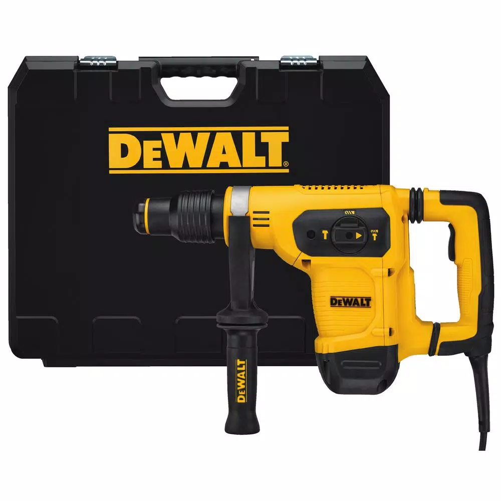 DEWALT 10.5 Amp 1-9/16 in. Corded SDS-MAX Combination Concrete/Masonry Rotary Hammer with SHOCKS and Case and#8211; XDC Depot