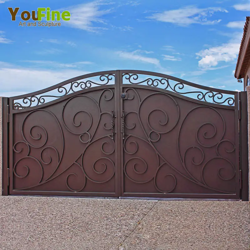 Affordable High Quality Wrought Iron Gate for House Main