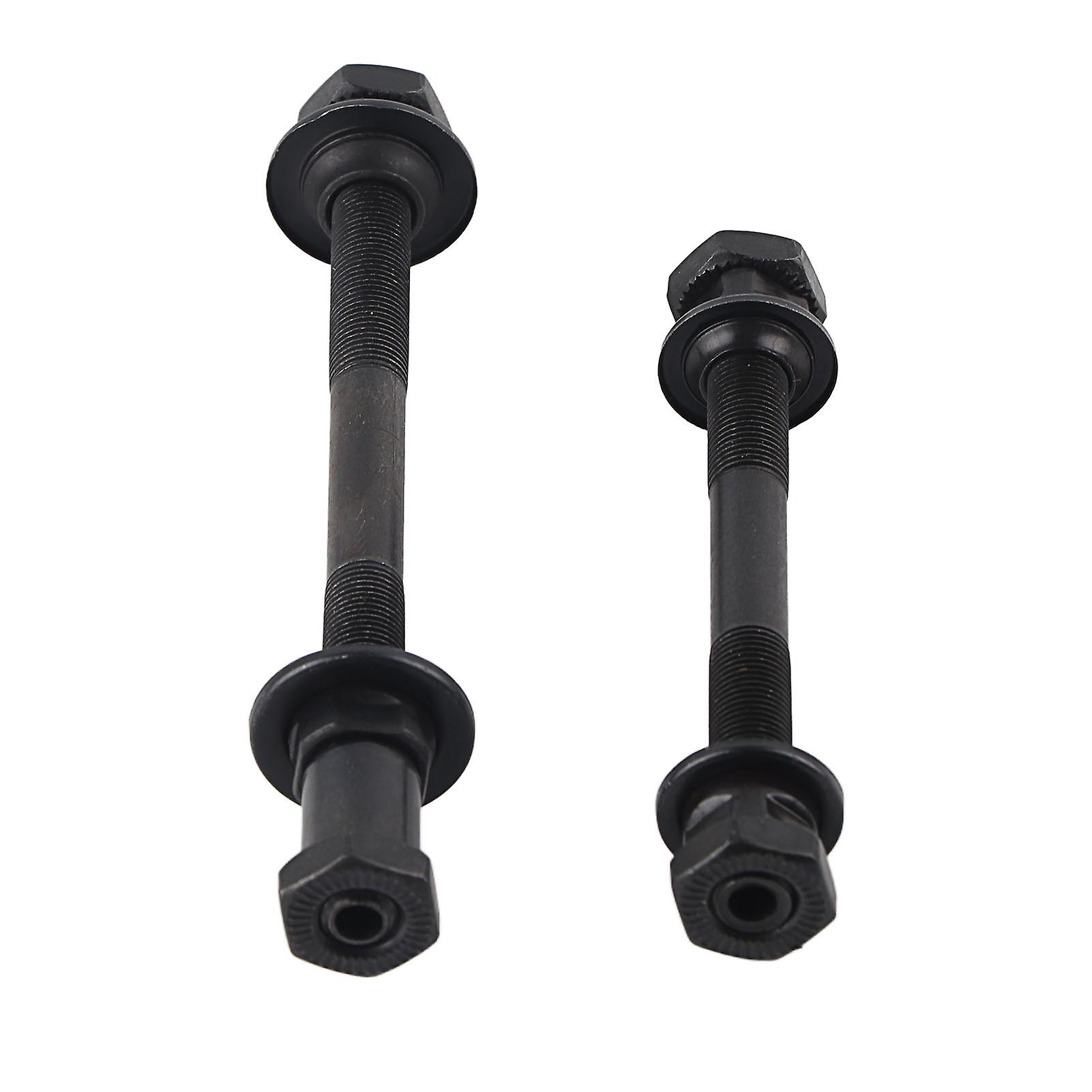 1 Pair Durable Steel Front And Rear Axles Ball Hub For Mountain Mtb Bicycle