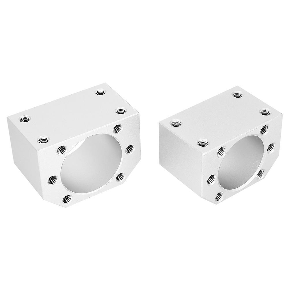 2PCs Screw Nut Bracket CNC Ball Parts 10 Fixing Hole Aluminum Alloy Lathe Accessory Accurant