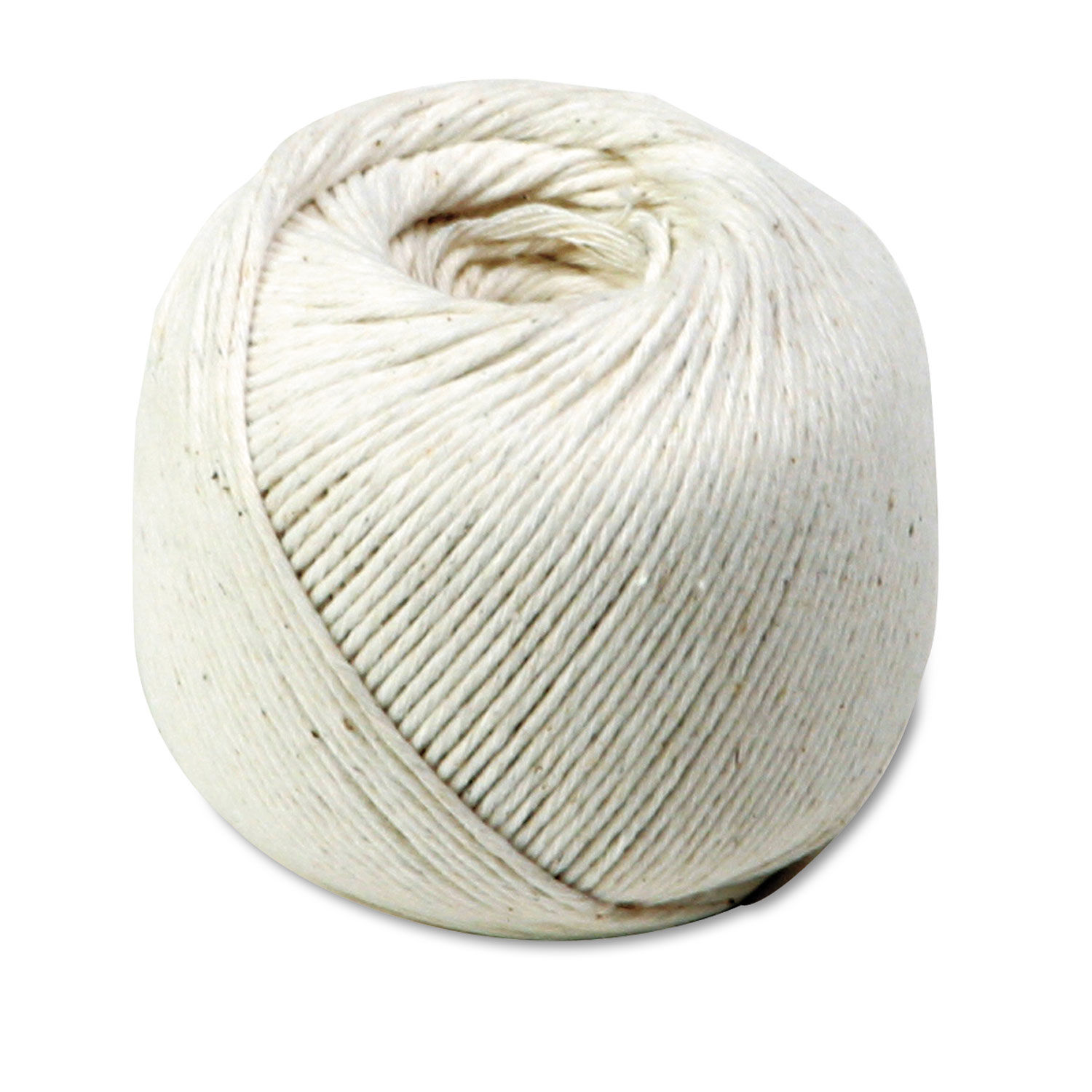 White Cotton 10-Ply (Medium) String in Ball by Quality Parkandtrade; QUA46171