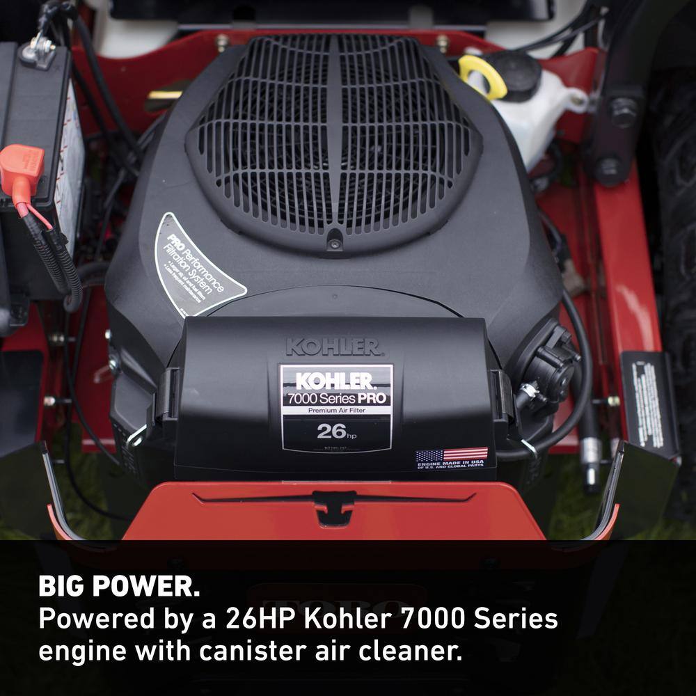 Toro Titan MAX 60 in. IronForged Deck 26 HP Commercial V-Twin Gas Dual Hydrostatic Zero Turn Riding Mower 76601